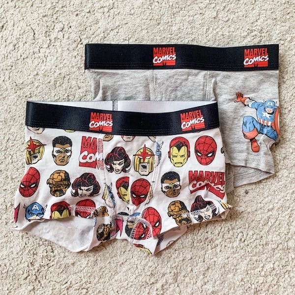 gift for 2 year old - underwear