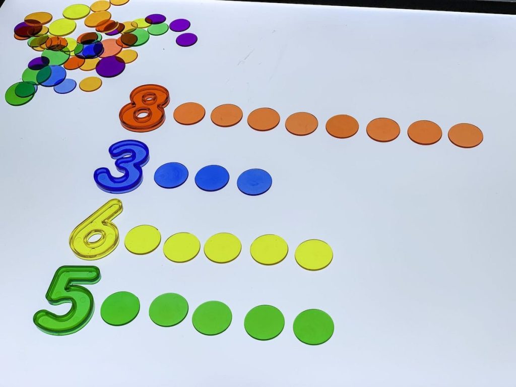 light table counting