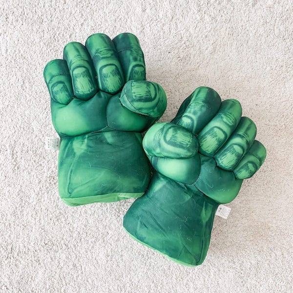 3 year old boy birthday gift ideas - hulk gloves