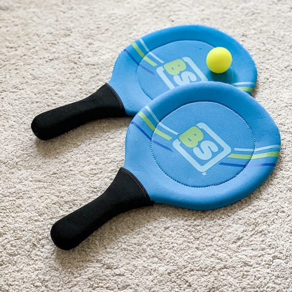 3 year old boy birthday gift ideas - rackets