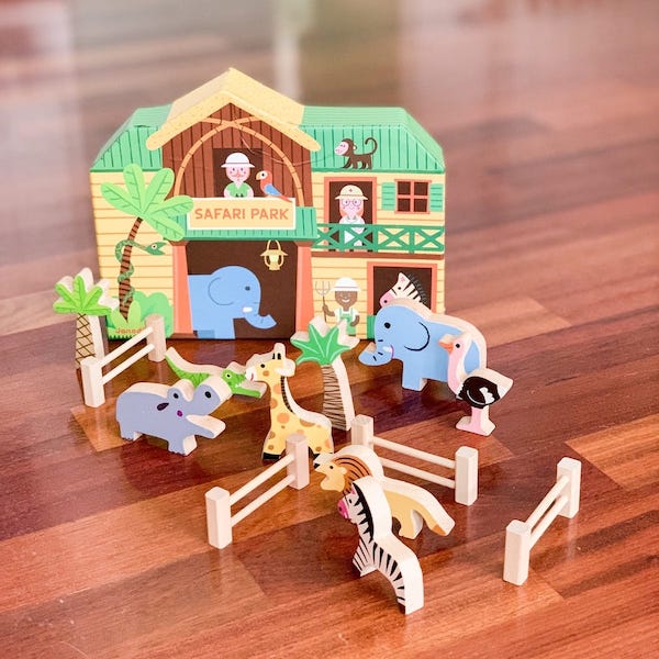3 year old boy birthday gift ideas - safari janod