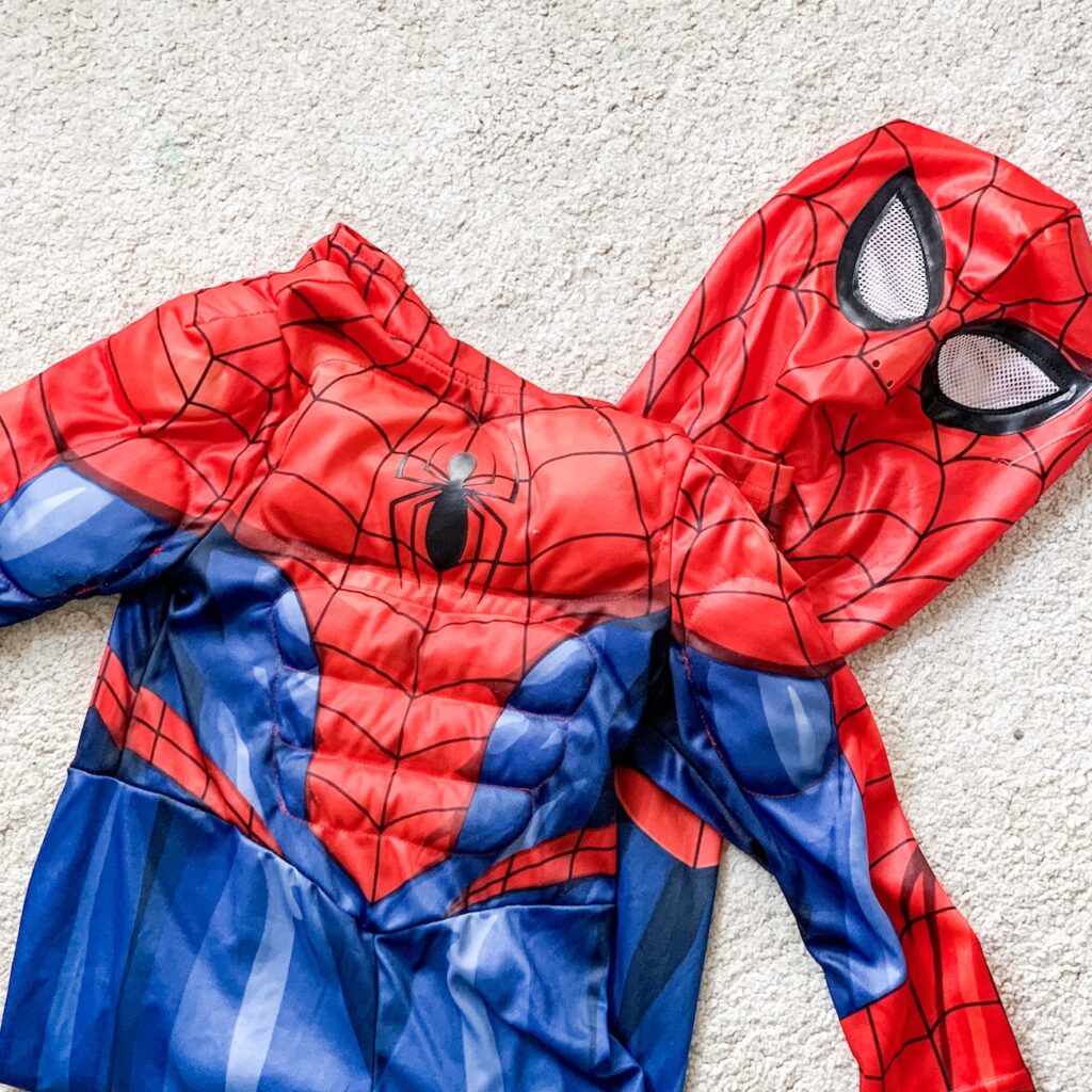 3 year old boy birthday gift ideas - Spiderman costume