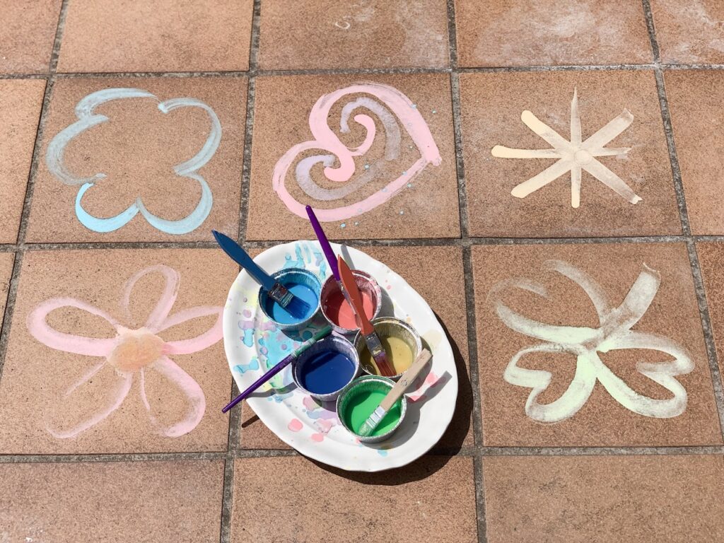 Chalk Paint for Kids - Drawing