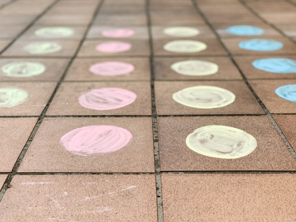 Chalk Paint for Kids - Twister