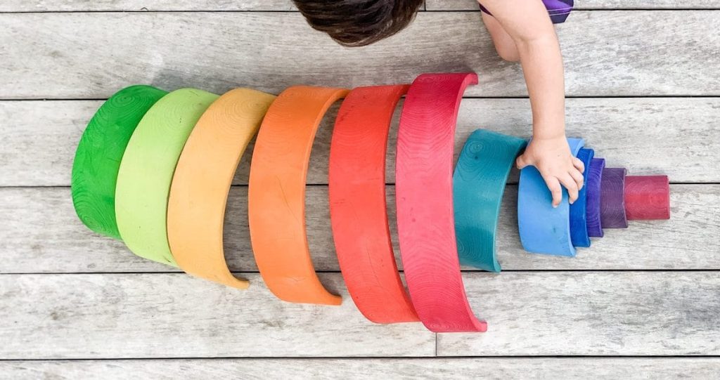 grimms-toys-rainbow-tunnel-in-the-making-with-m-min-scaled | the fairy glitch mother grimms toys - rainbow tunnel in the making with m