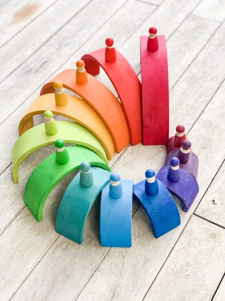 grimms-toys-rainbow-tunnel-spiral-friends-min-scaled | the fairy glitch mother grimms toys - rainbow tunnel spiral friends