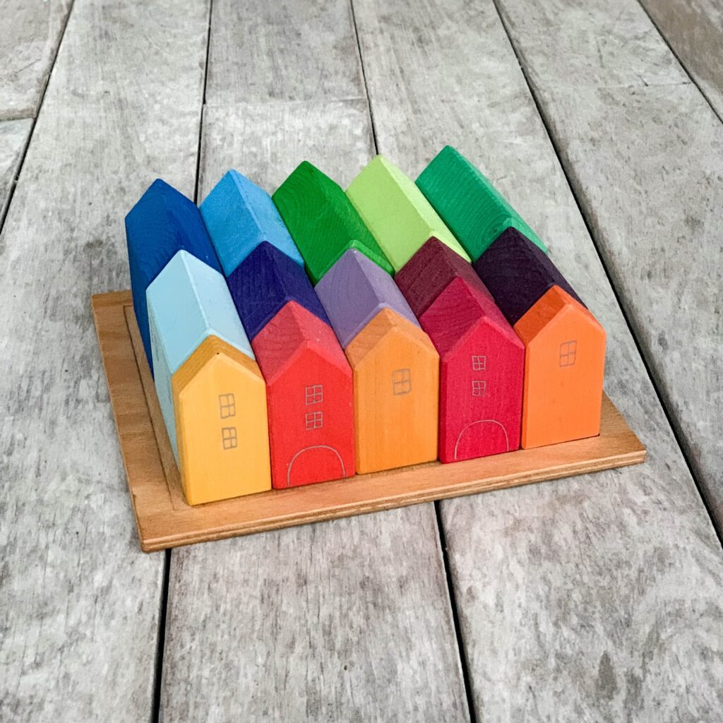 Grimms toys - Stacked houses 2