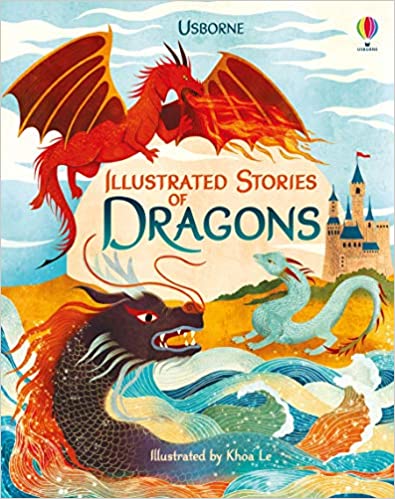 Dragon Books for Kids - Illustrated Dragon Stories Usborne
