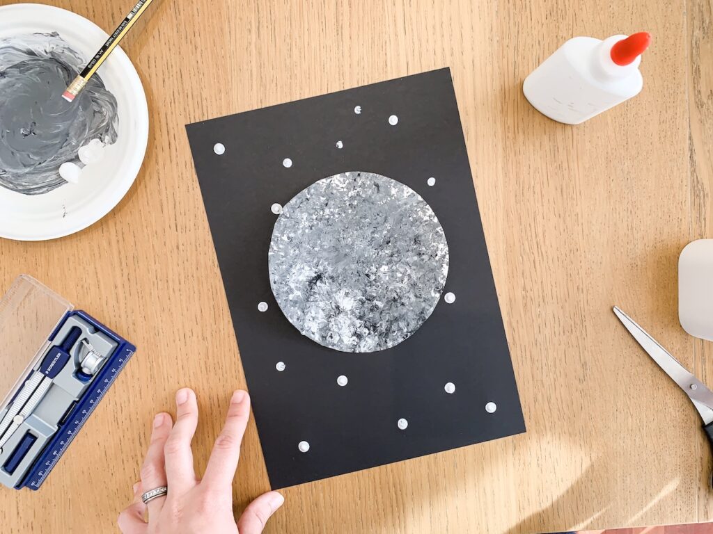 Space Activities for Toddlers - Final Moon