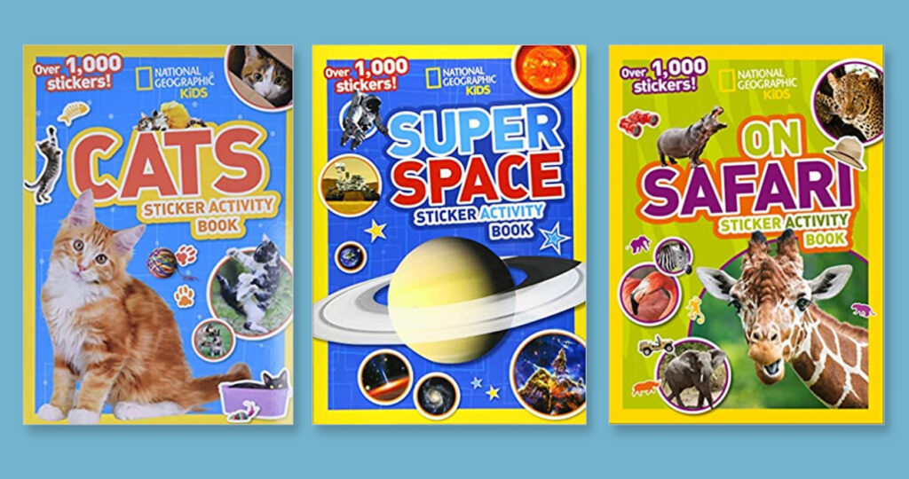Sticker books for kids - National Geographic