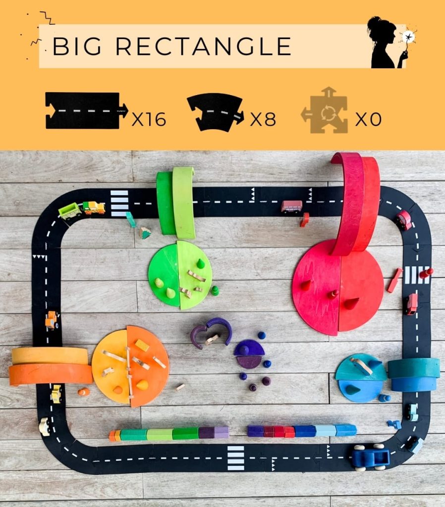 waytoplay king of the road - design 09 big rectangle l | the fairy glitch mother | the fairy glitch mother