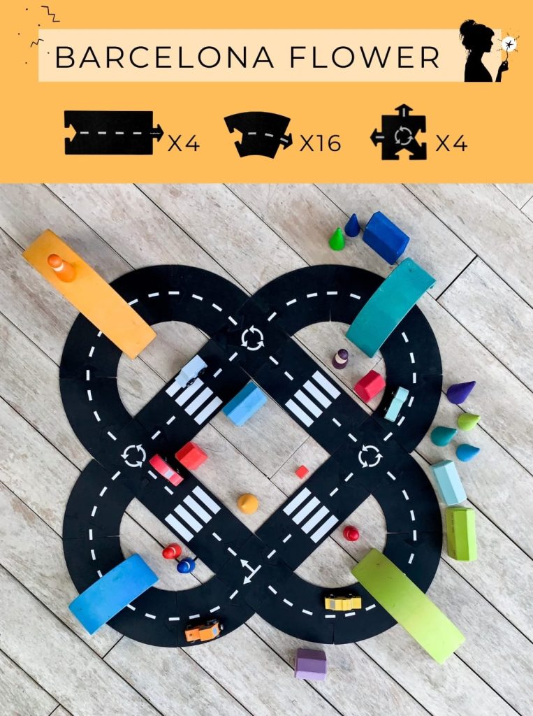 waytoplay king of the road - design 11 barcelona flower l | the fairy glitch mother | the fairy glitch mother