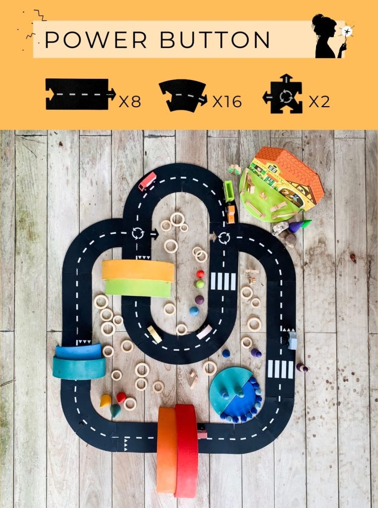 waytoplay king of the road - design 13 power button l | the fairy glitch mother | the fairy glitch mother