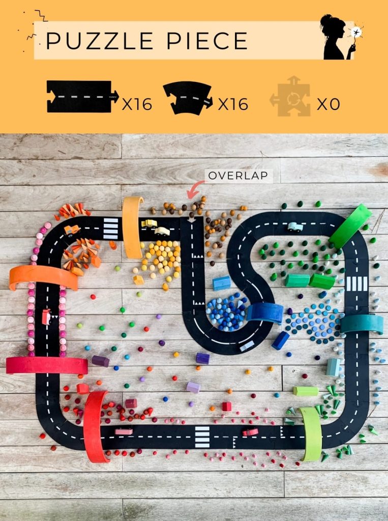 waytoplay king of the road - design 24 puzzle piece l | the fairy glitch mother | the fairy glitch mother