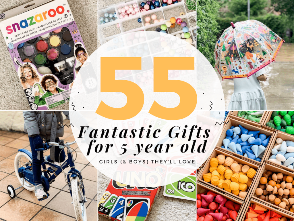 55 Fantastic Gifts for 5 year old girls (& boys) they'll love