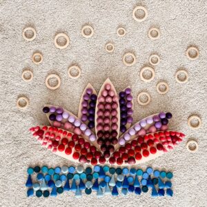 New Grapat Mandala 2022 - Flatlay waterlily on petals