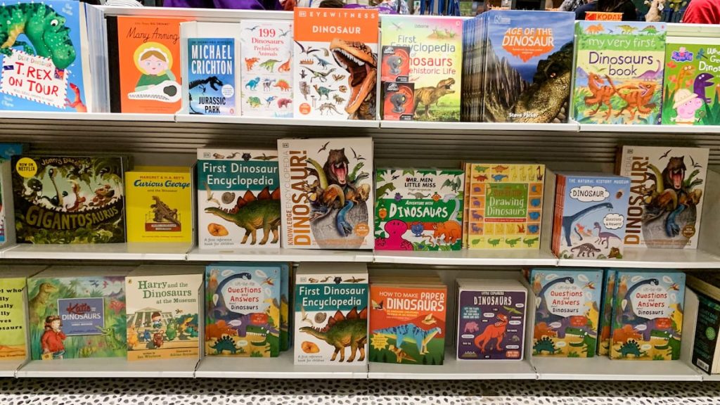 dinosaur books for kids london natural history museum