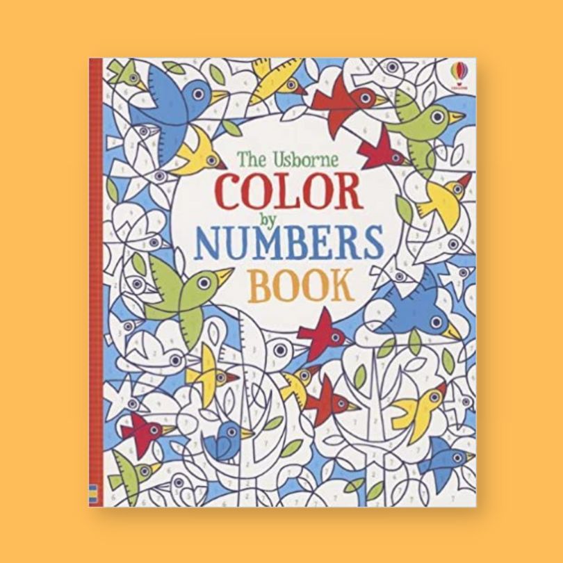 Usbone Color by Numbners Coloring Book