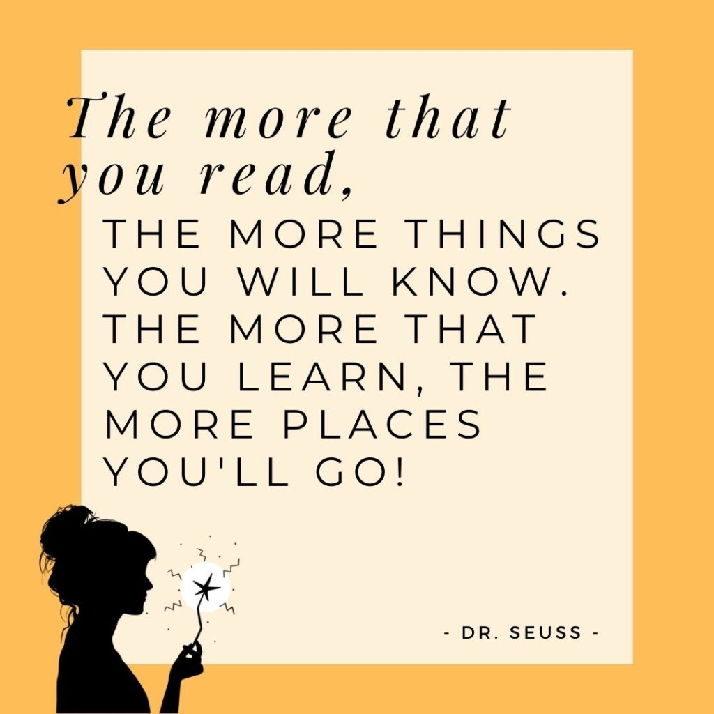 Quote - The more that you read