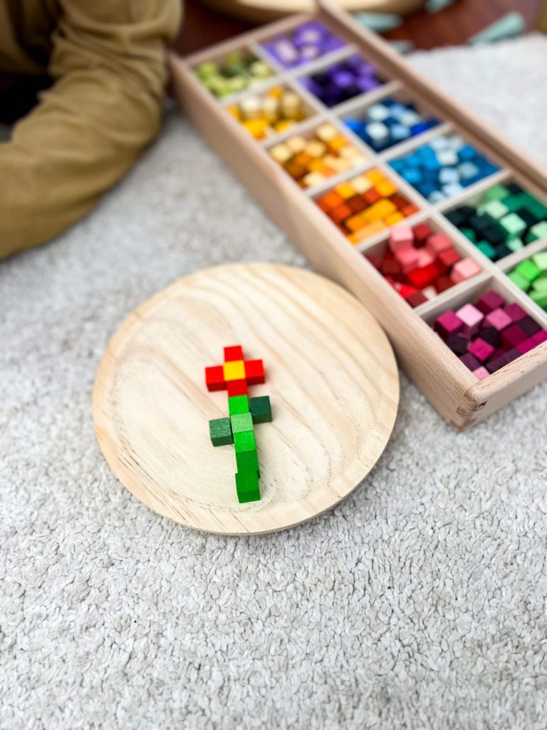 grapat mis&match - pixel art flower