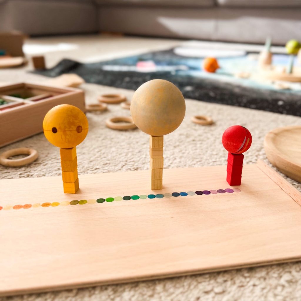 grapat mis&match - balancing grapat dear universe planets on a column of cubes